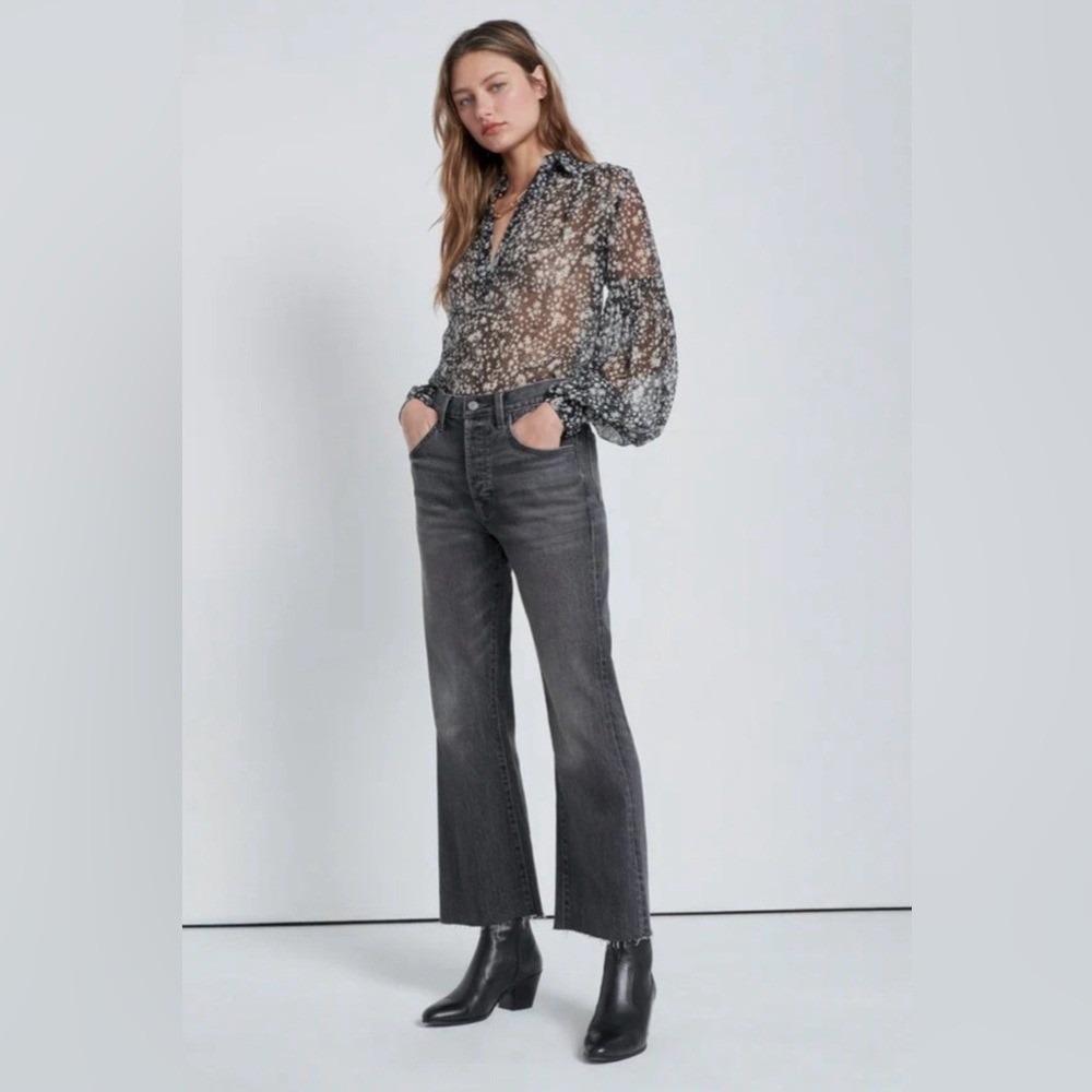 7 For All Mankind Beauty Denim Easy Boy Boot In Imagination, Flare,‎ Bootcut
